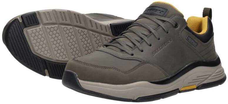 Skechers Relaxed Fit: Benago - Hombre groen