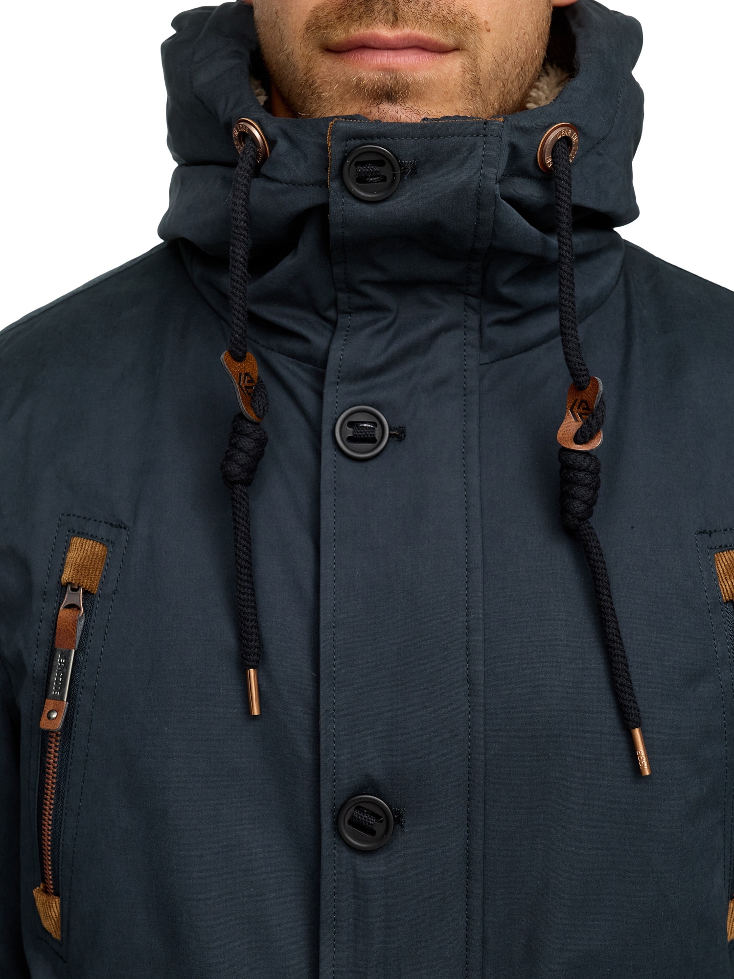 Indicode Parka »INGillespie« mit Kapuze