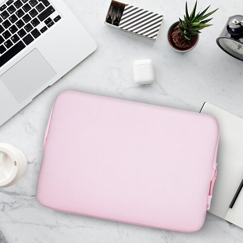 Housse PC Portable Accsup MB PRO 14'' rose