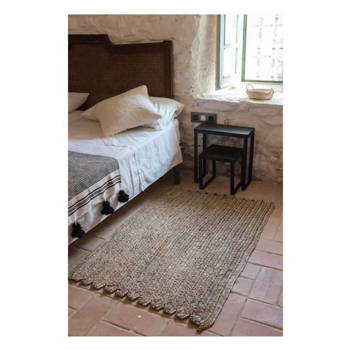 Cosydar Tapis rectangulaire en feuille de palmier - 120x80 cm