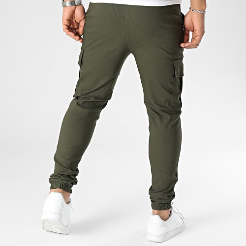 Pantalon Cargo Vert Kaki