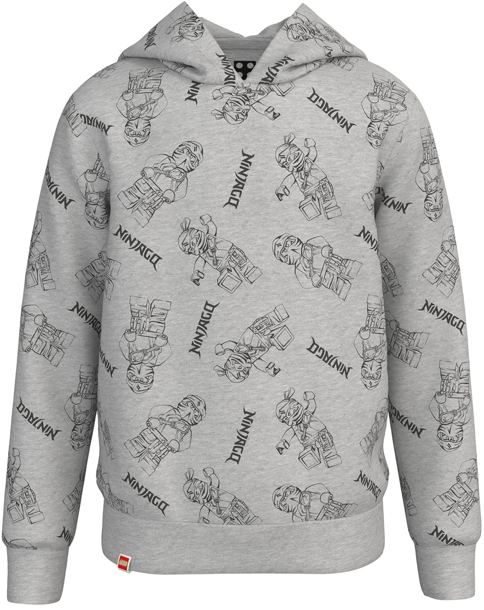 Kapuzen-Sweatshirt M12010654 in grey melange
