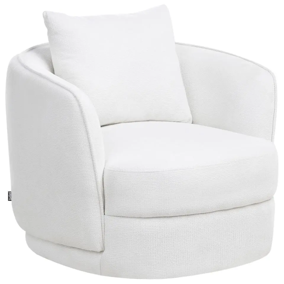 ANDALEN - Fauteuil - Gebroken wit - Polyester