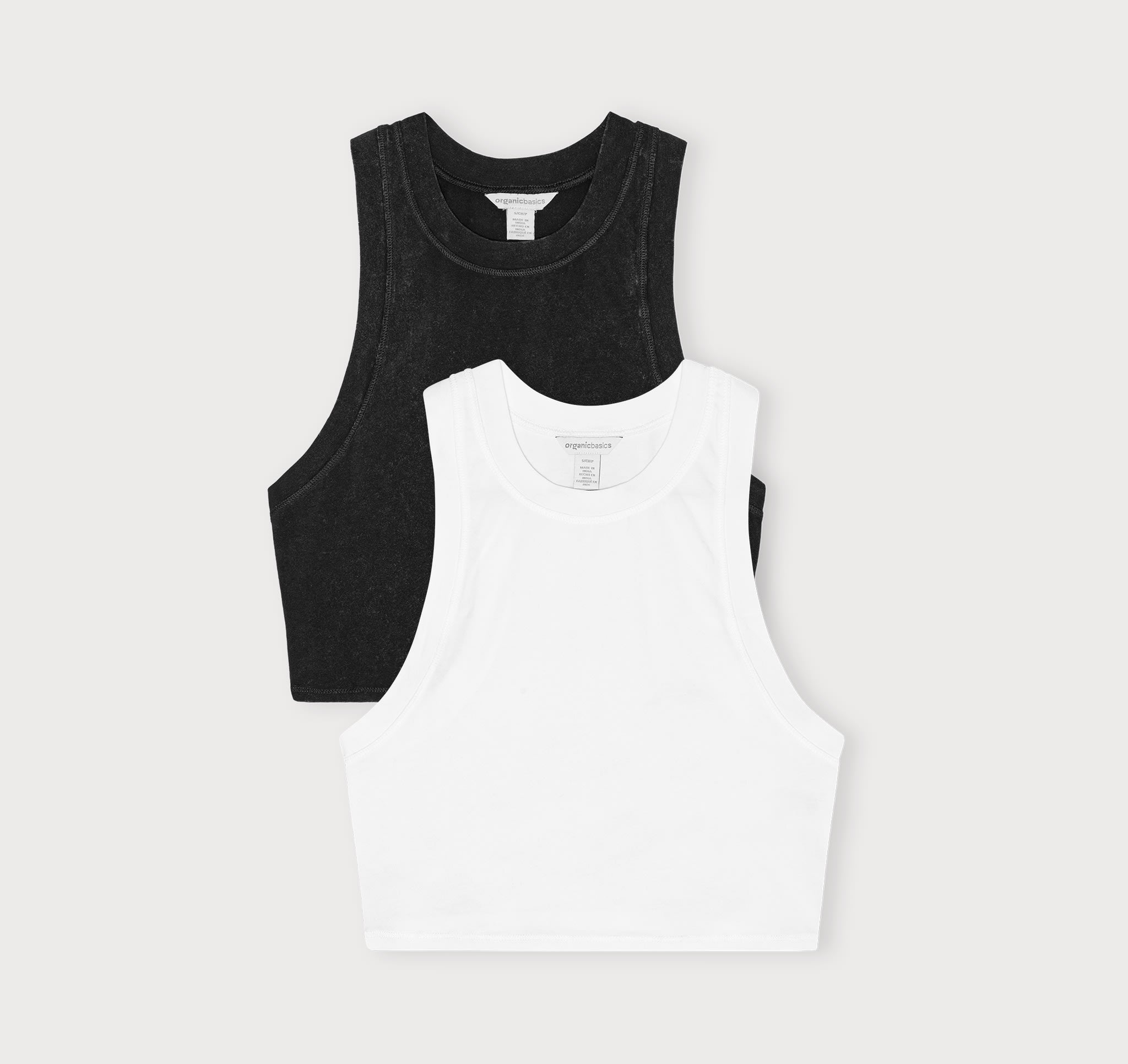ORGANIC COTTON<br>Core Crop Tank Top 2-Pack