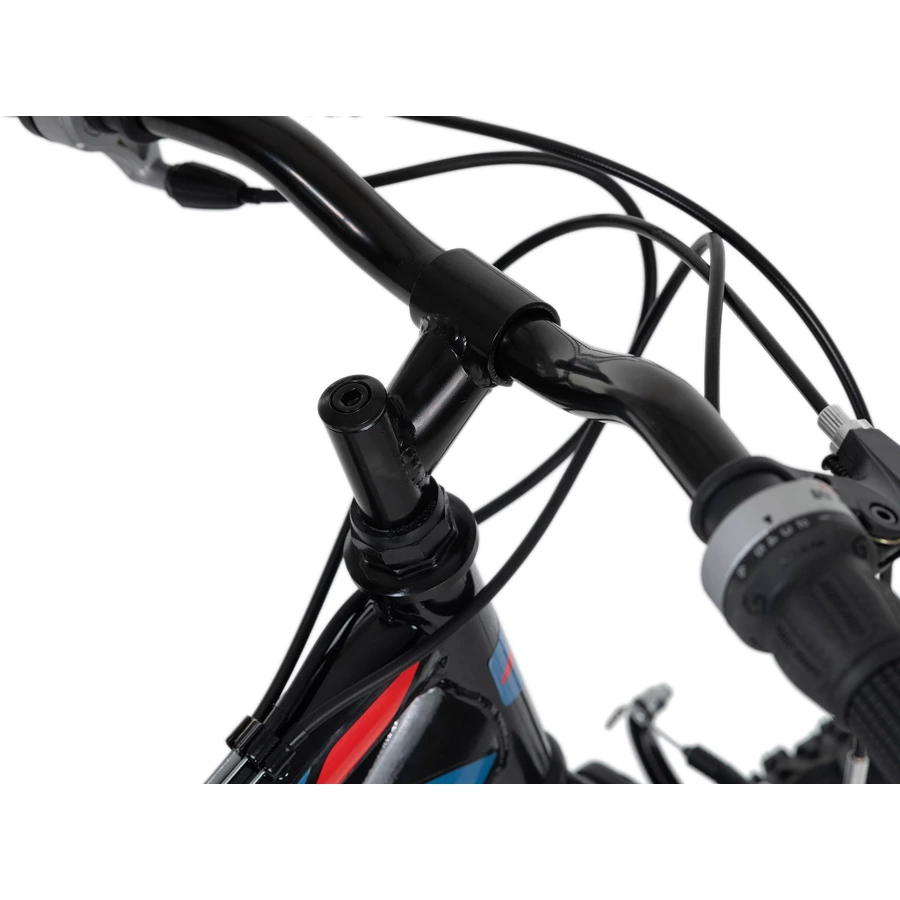 KS Cycling Kinder-Mountainbike 24'' Zodiac RH 38 cm Schwarz-Rot