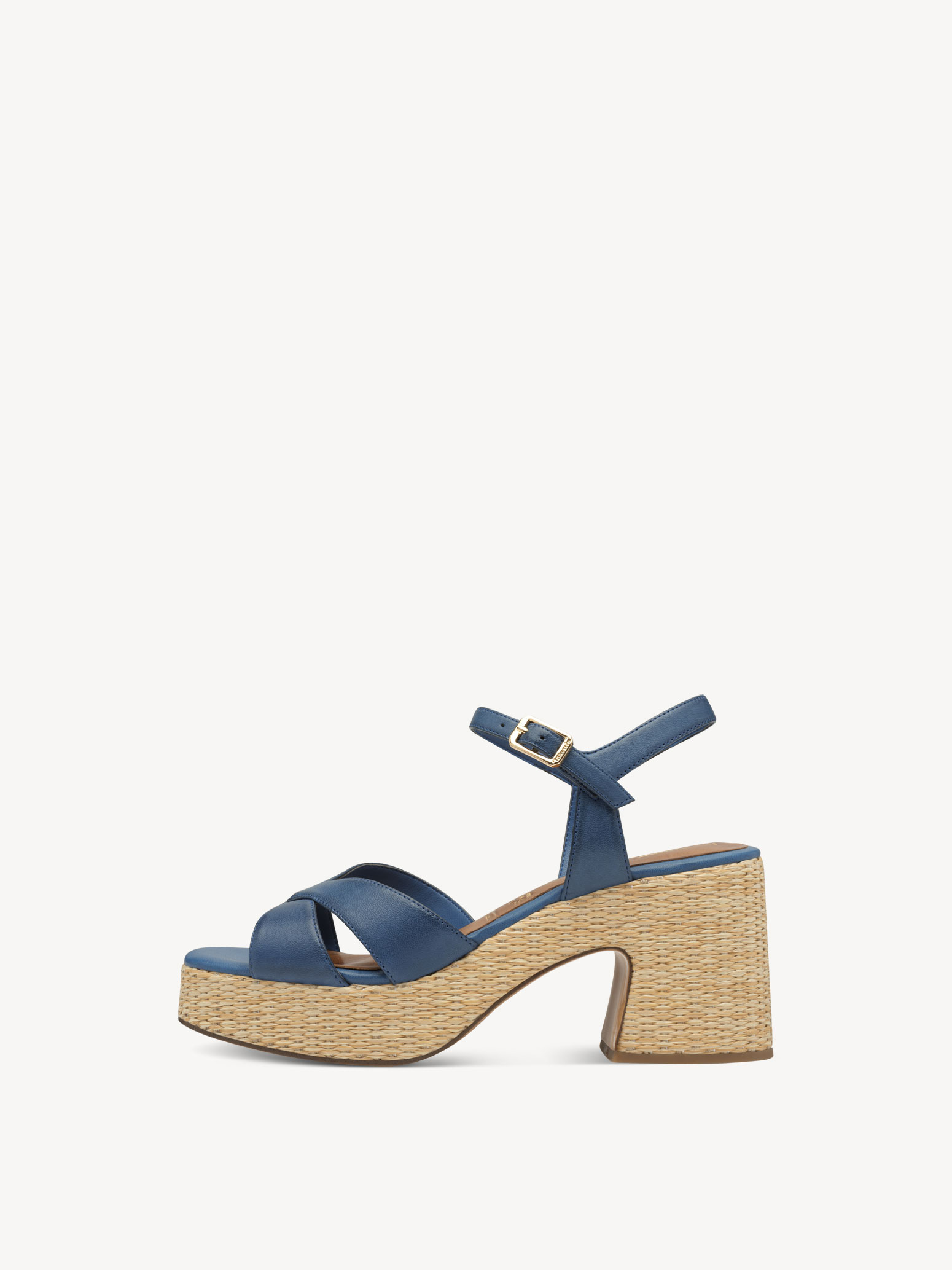 Leren Sandaaltje - blauw