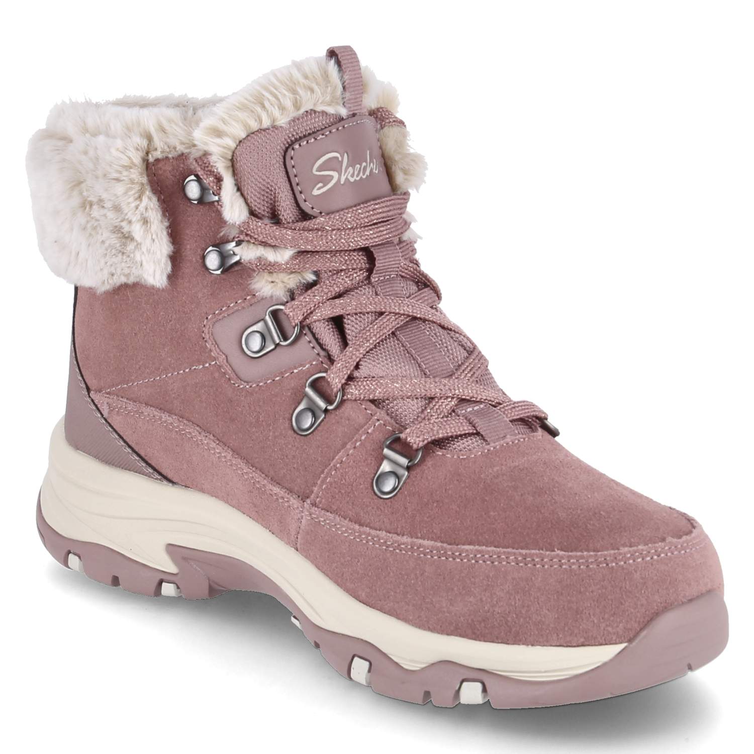 Skechers Winterstiefeletten SNOW WORRIES - mauve