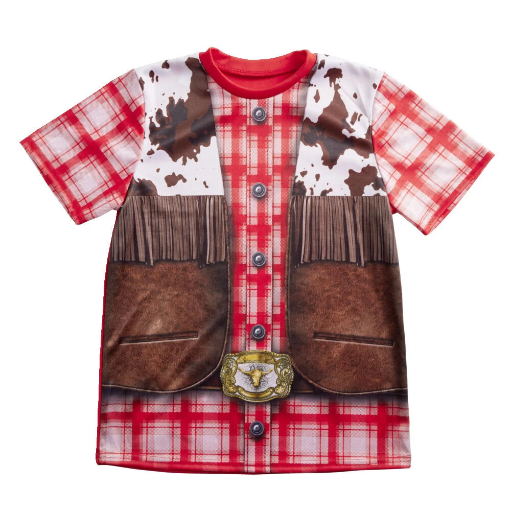 Deguiz'box enfant garçon cowboy 7/10 ans 4 pièces