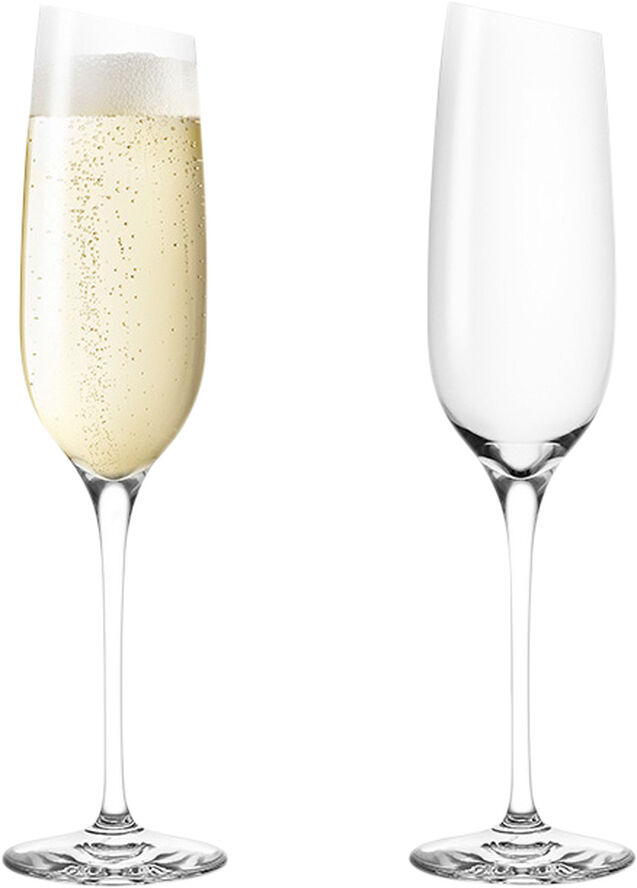 Eva Solo Vinglas Champagne 2 stk Transparent