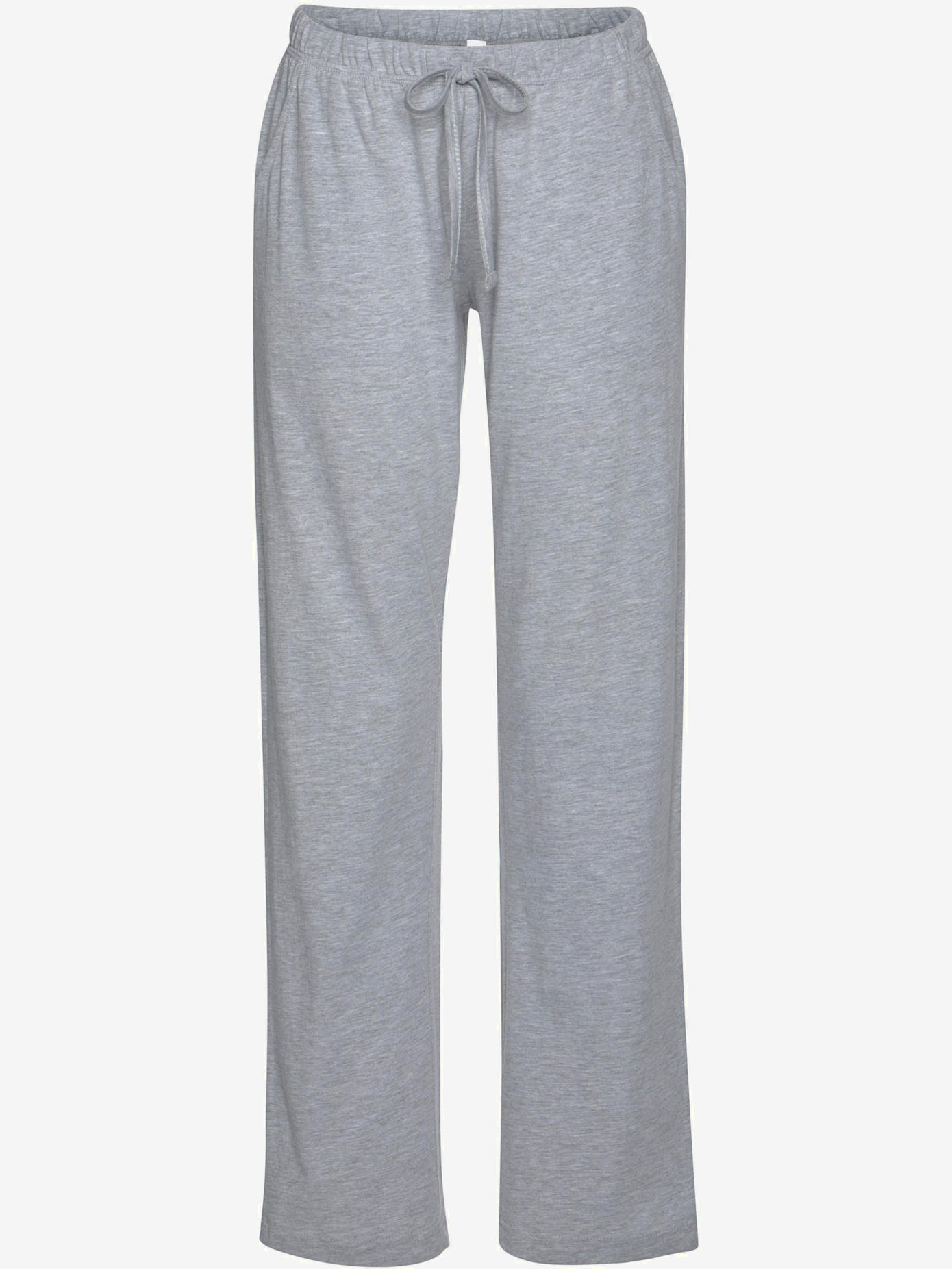Pyjama chiné sport décontracté en lot de 2