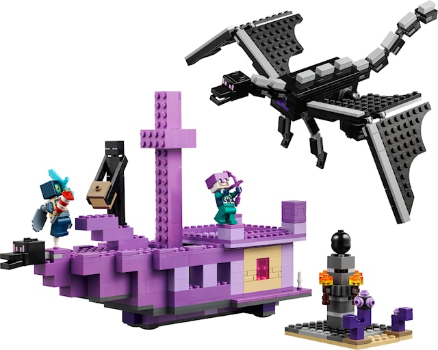 Enderdrage og End Ship LEGO® Minecraft® (21264)