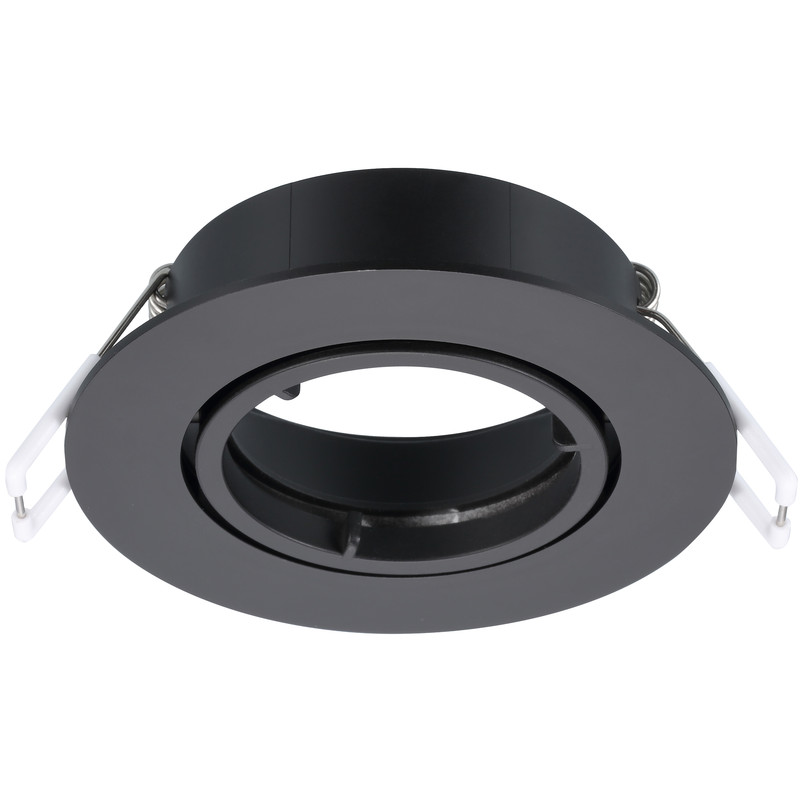 Sylvania Inbouw spot kantelbaar 230/12V Zwart