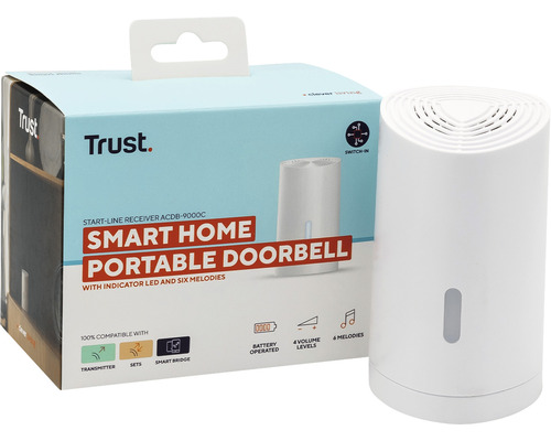 Trust Smart ACDB-9000C deurbel op batterijen