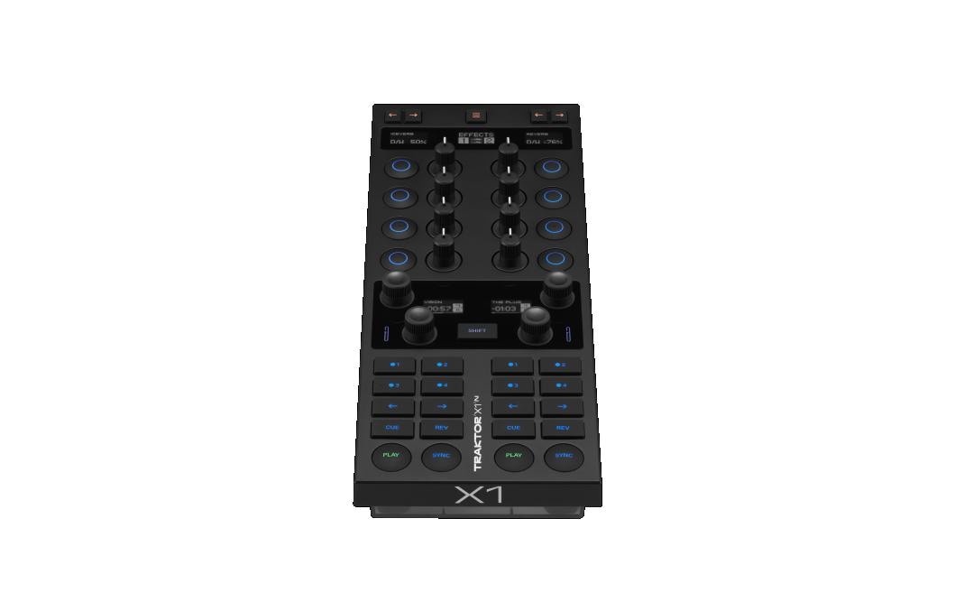 DJ-Controller Traktor X1 – MK3<br>Kompakter, flexibler und modularer DJ-Controller