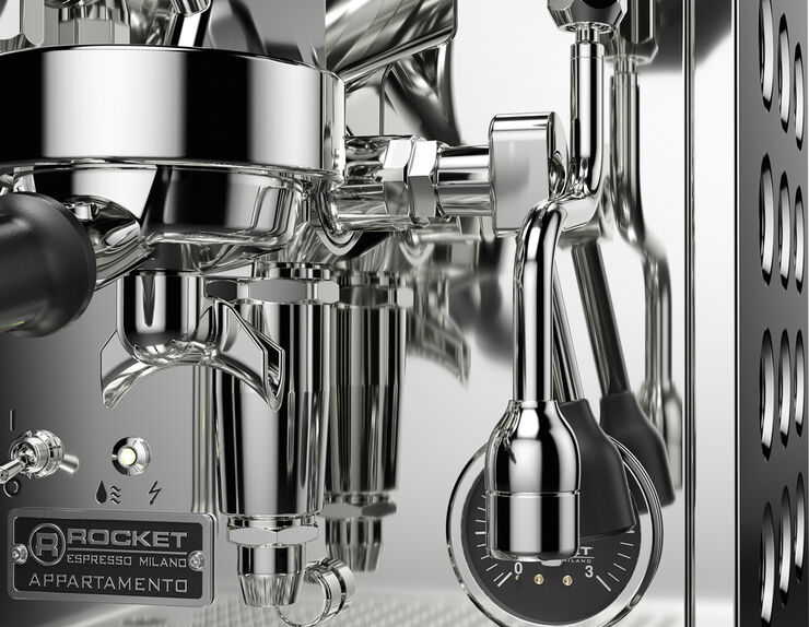Rocket Rocket Appartamento TCA inox/black Krom