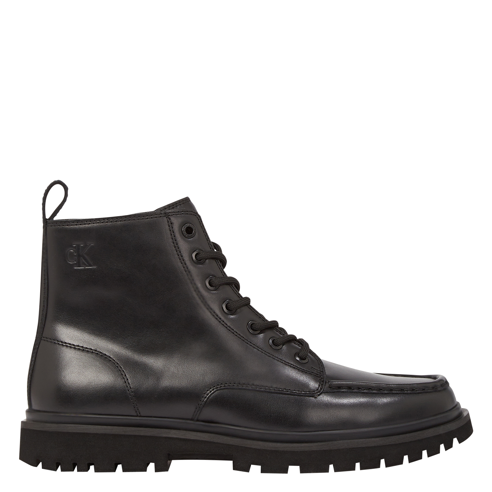 Boots en cuir | Noir