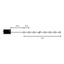 Batteridrevet lysslynge LED 1,9 m IP20