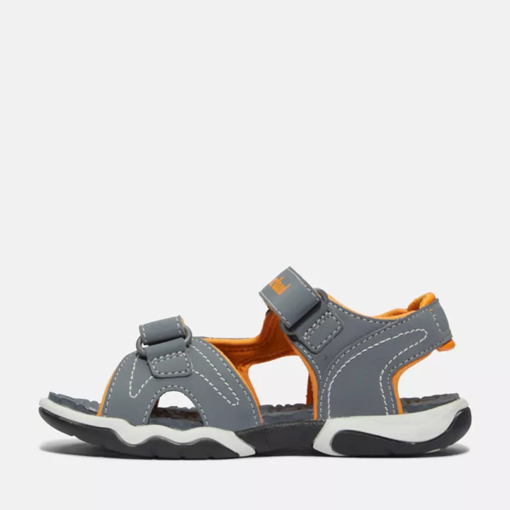 Sandale à double bride Adventure Seeker pour enfant en gris