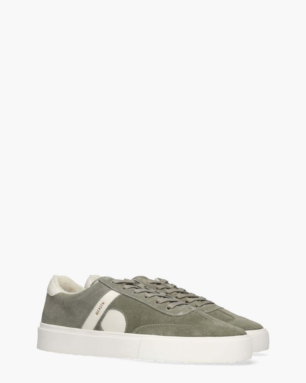 Blackstone Quartz Auden Groen/Wit Herensneakers