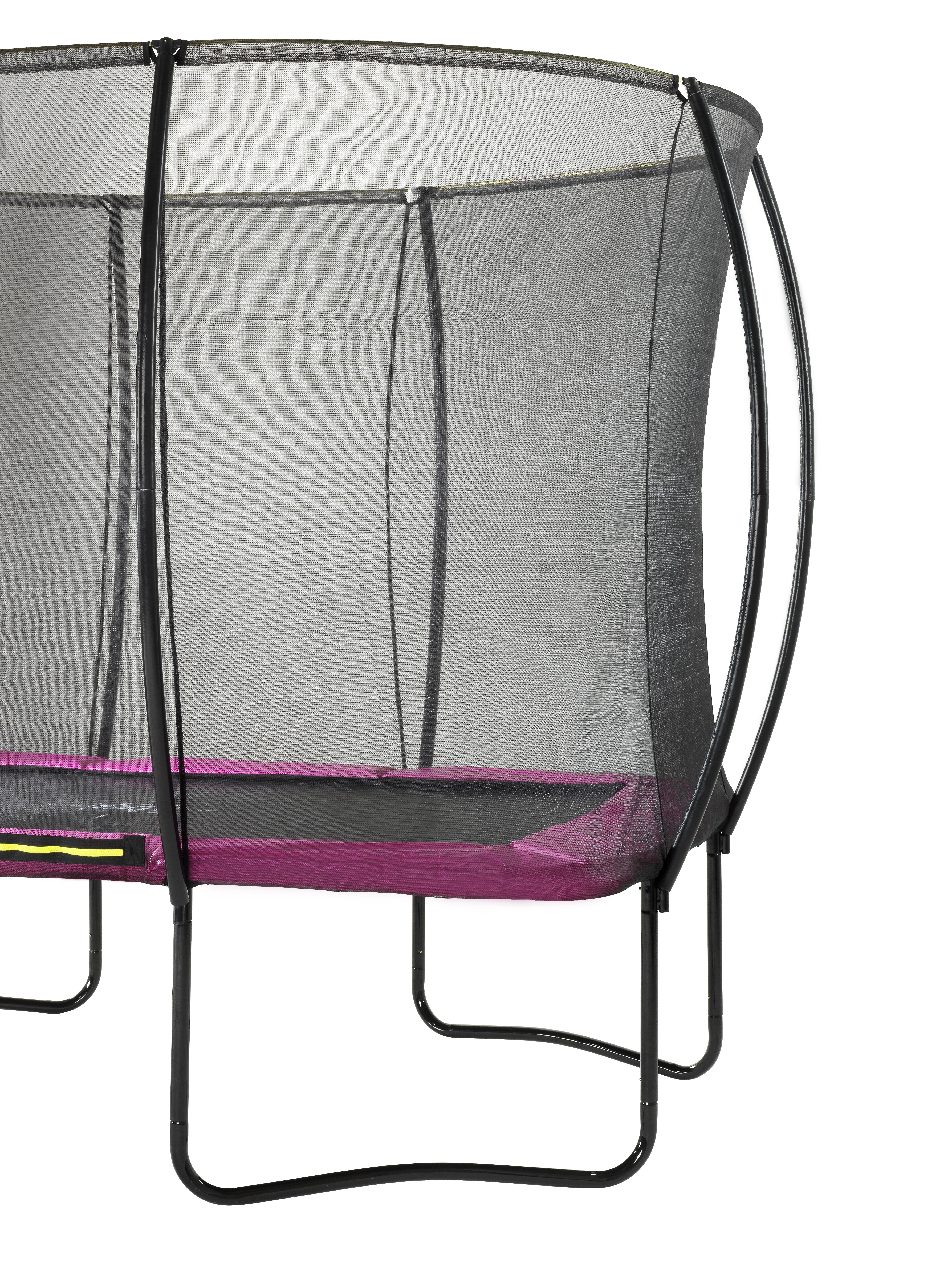 EXIT Silhouette - Trampoline - Roze - 1x244x400 cm