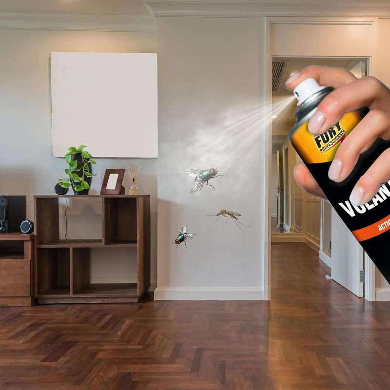 Insecticide Fury - tous volants - Aérosol de 400 ml