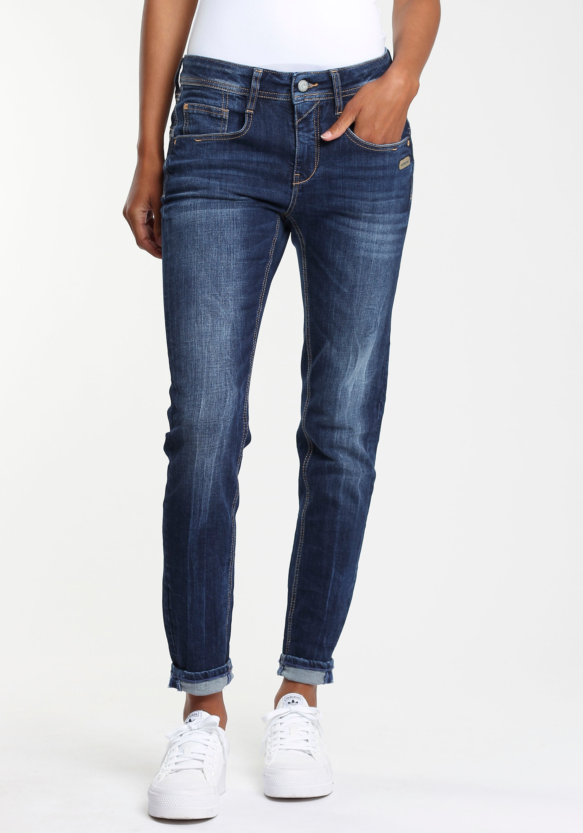 GANG Relax-fit-Jeans »94AMELIE« mit doppelter rechter Gesässtasche