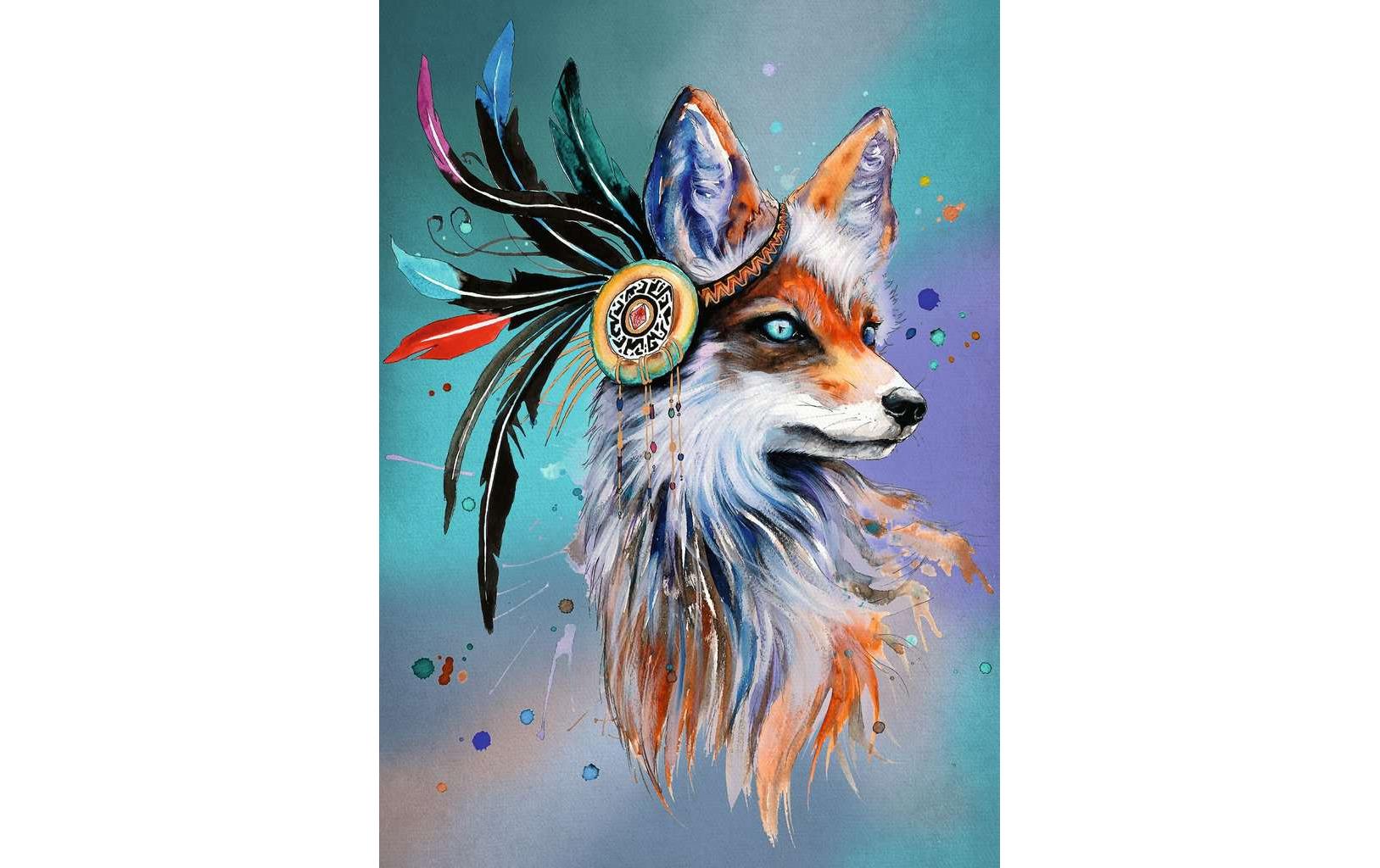 Puzzle Boho FuchsKlassisches Puzzle