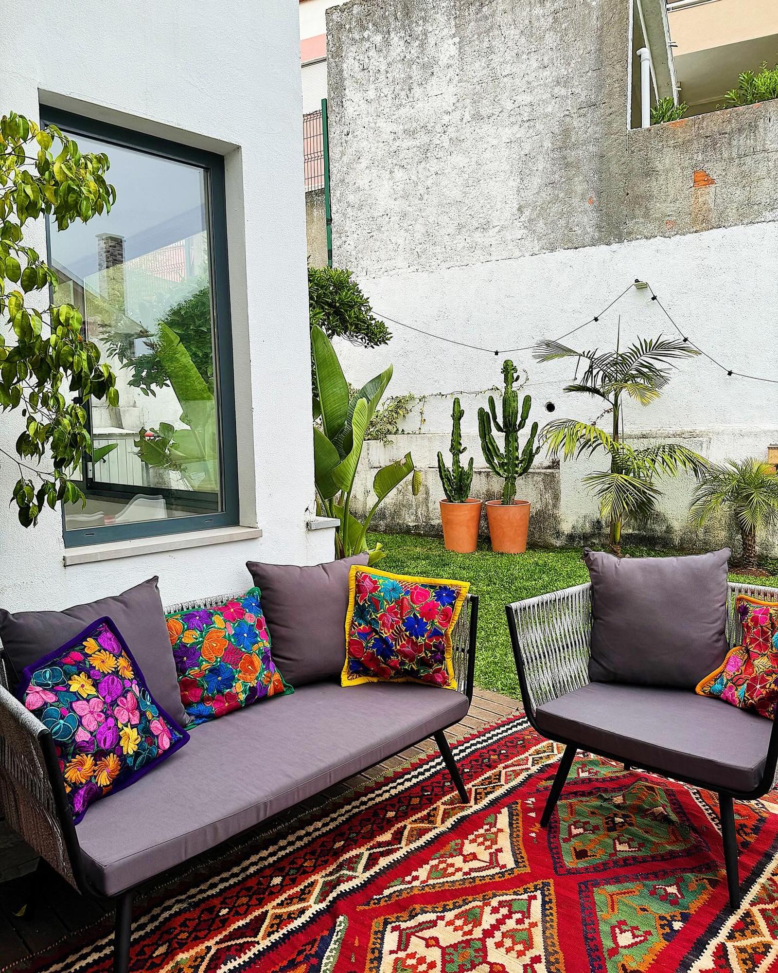 Loungeset met tafel 4-zits RAGUSA PE rotan Grijs