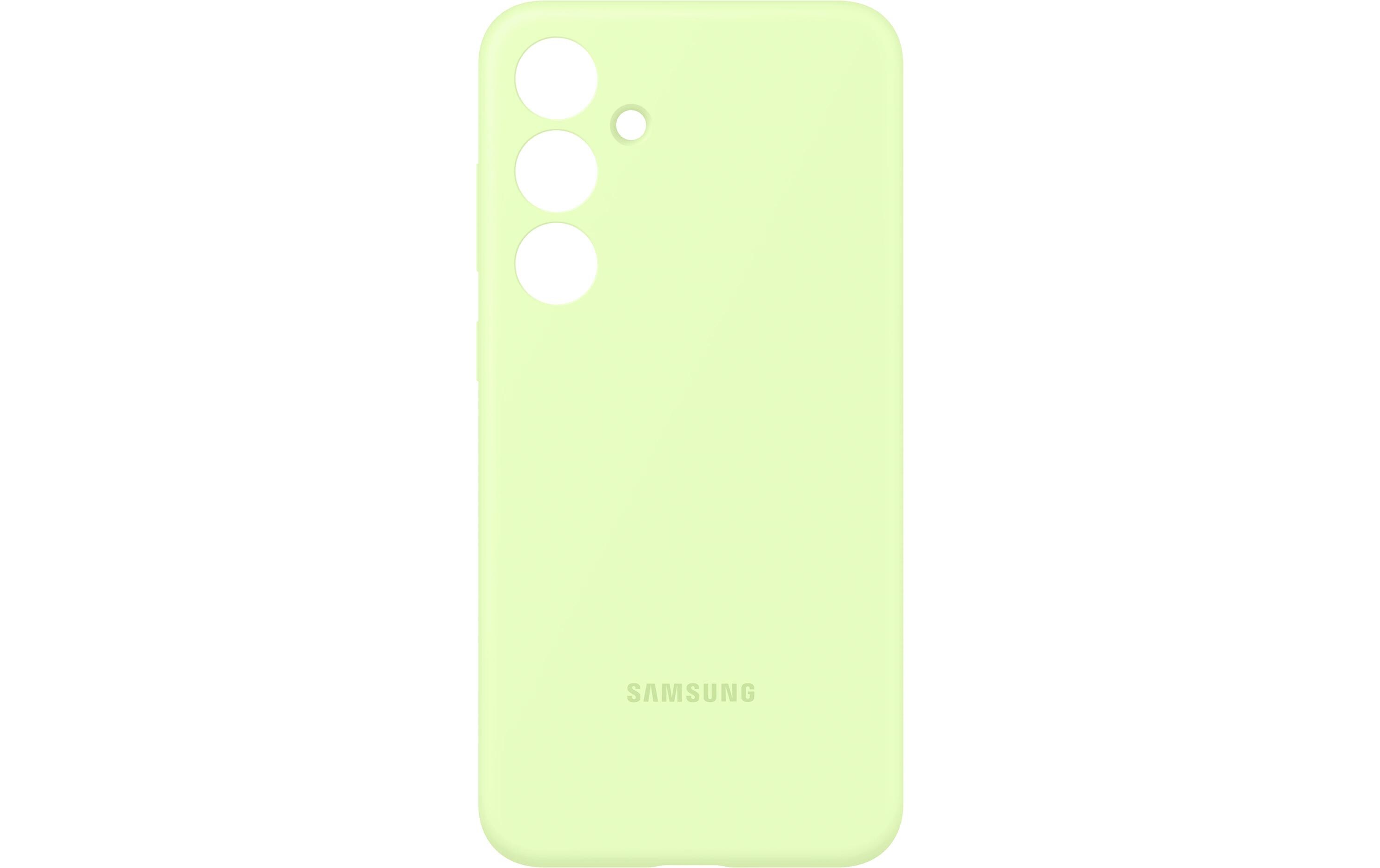 Back Cover Silicone Galaxy S24+ GrünSchutzhülle für das Samsung Galaxy S24+