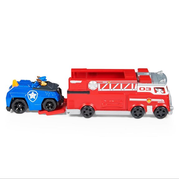 Camion de Pompiers et véhicule Chase True Metal La Pat'Patrouille