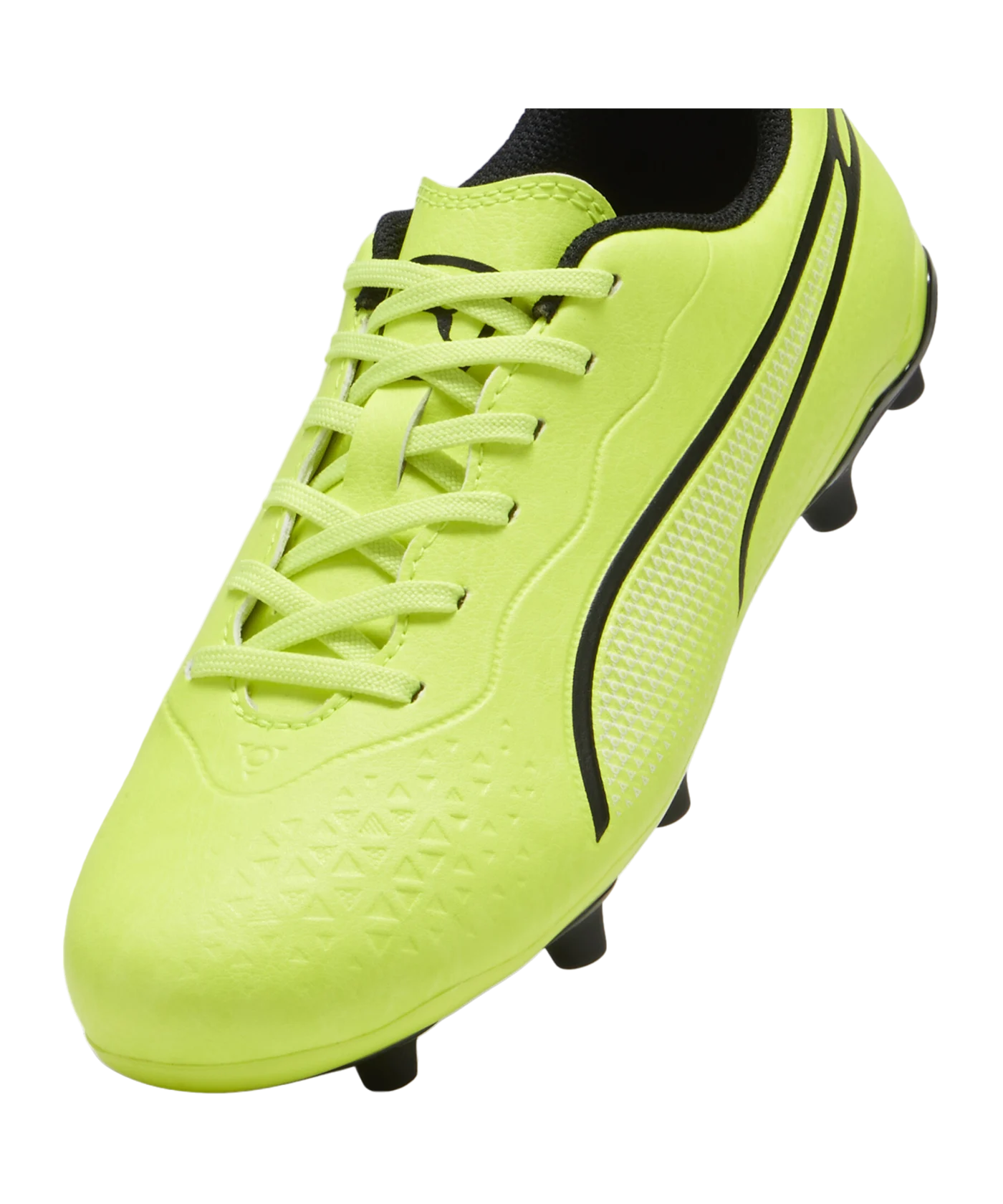 PUMA KING Match FG/AG Phenomenal Jr Kids Gelb Schwarz F04
