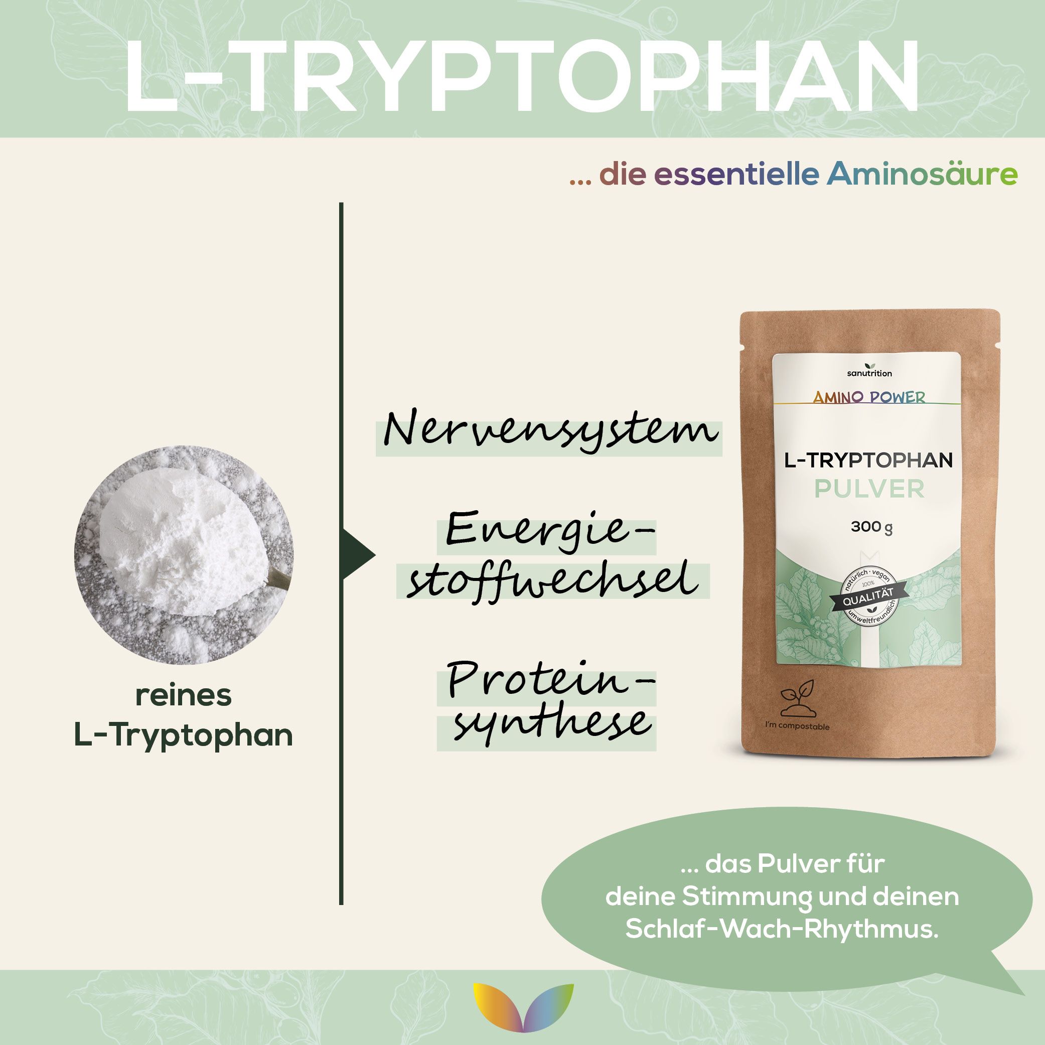 Sanutrition® - reines L-Tryptophan