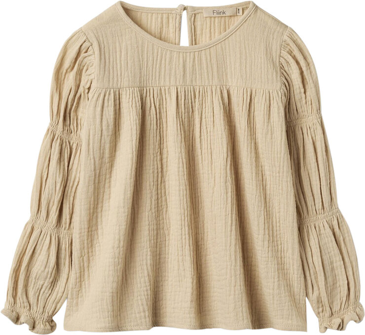Fliink SUMA LS BLOUSE Sandshell