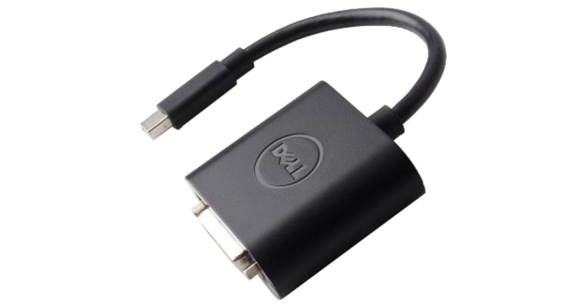 DellMini DisplayPort naar DVI adapter  (Zwart)