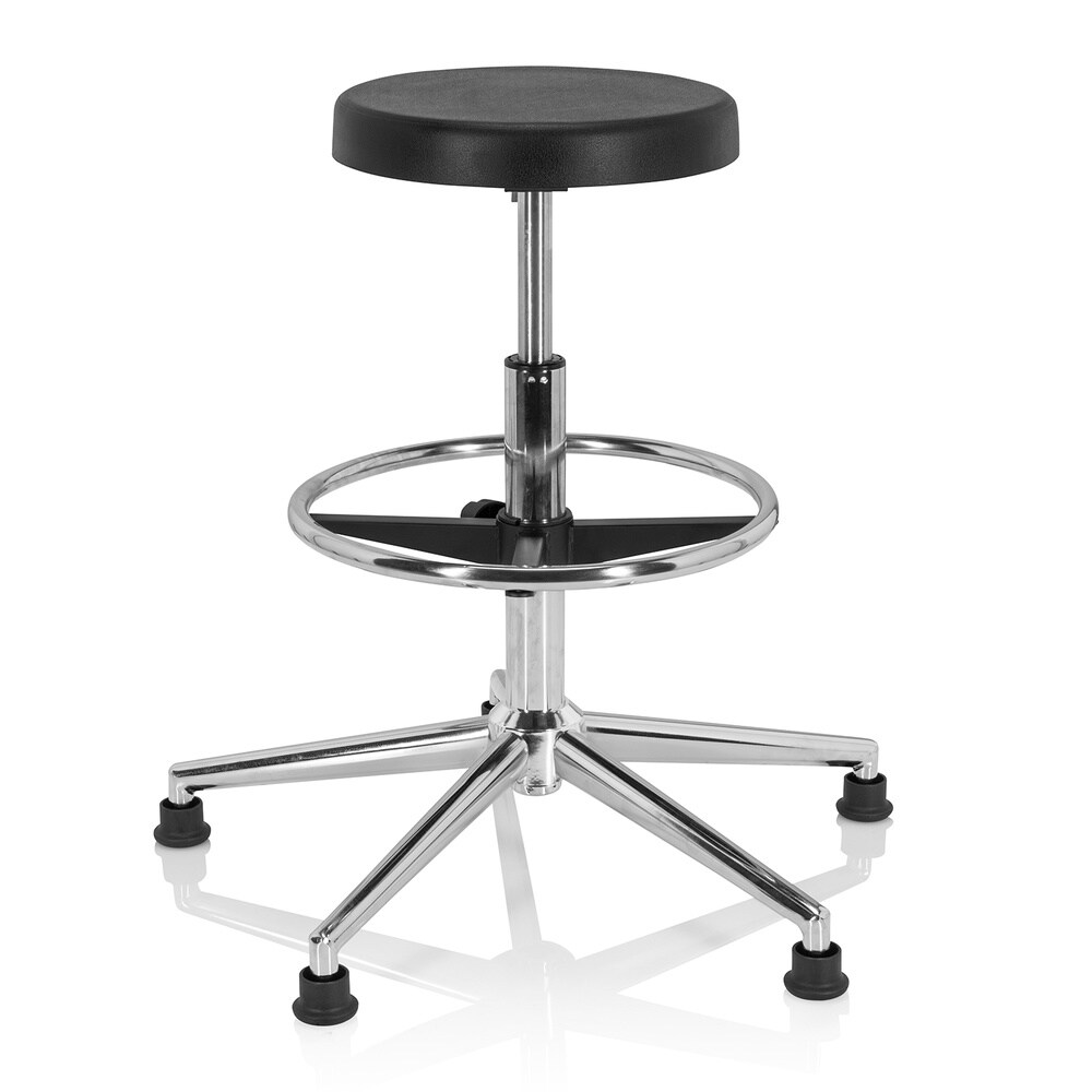 Drehhocker TOP WORK 14 I Hartschaum ohne Armlehnen hjh OFFICE