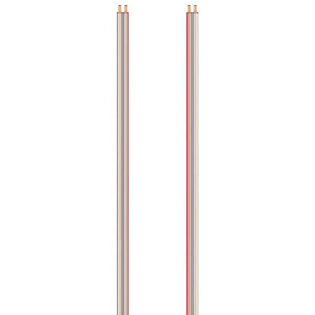 Hama højtalerkabel 2 x 0,75mm² (10 m/gennemsigtig)