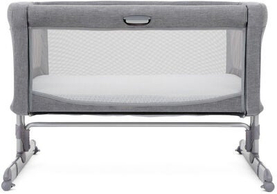 Joie Roomie Bedside Crib, Gray Flannel