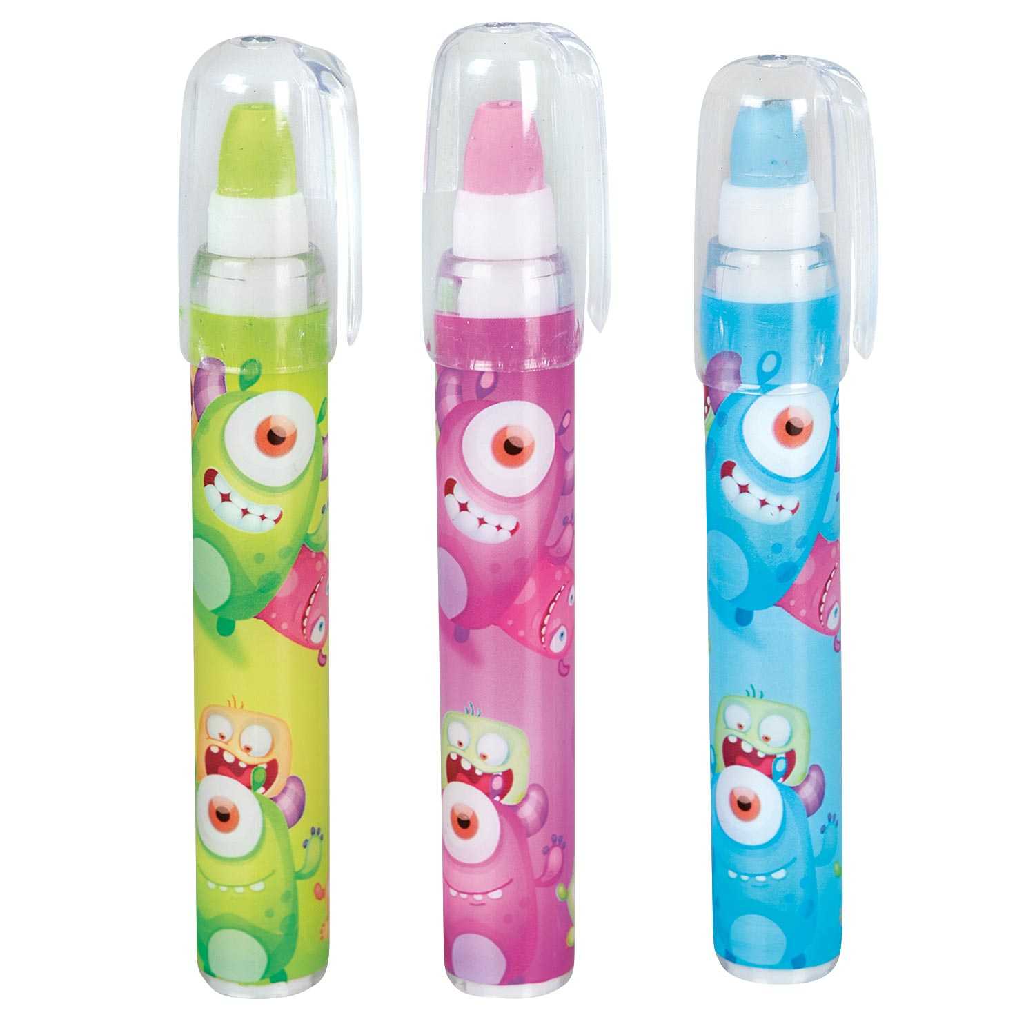 Monster Radierstift mit 5 Wechselradierern