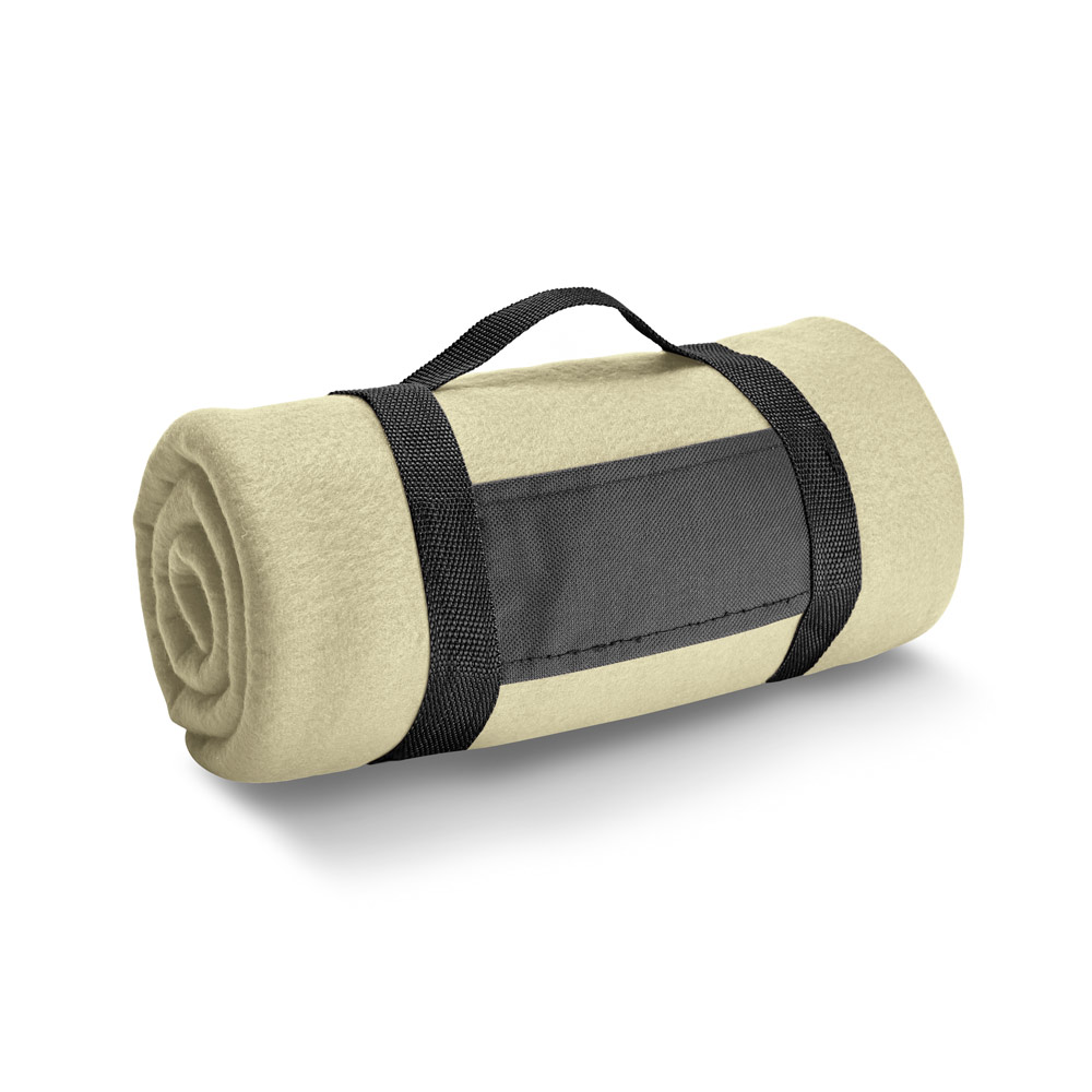 hi!dea 99074 - Couverture polaire (180 g/m²) avec poignée amovible
