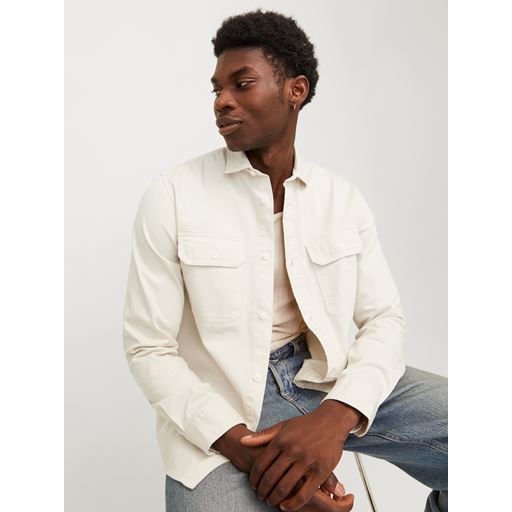 Jack&Jones Travis Skjorte, Moonbeam, L