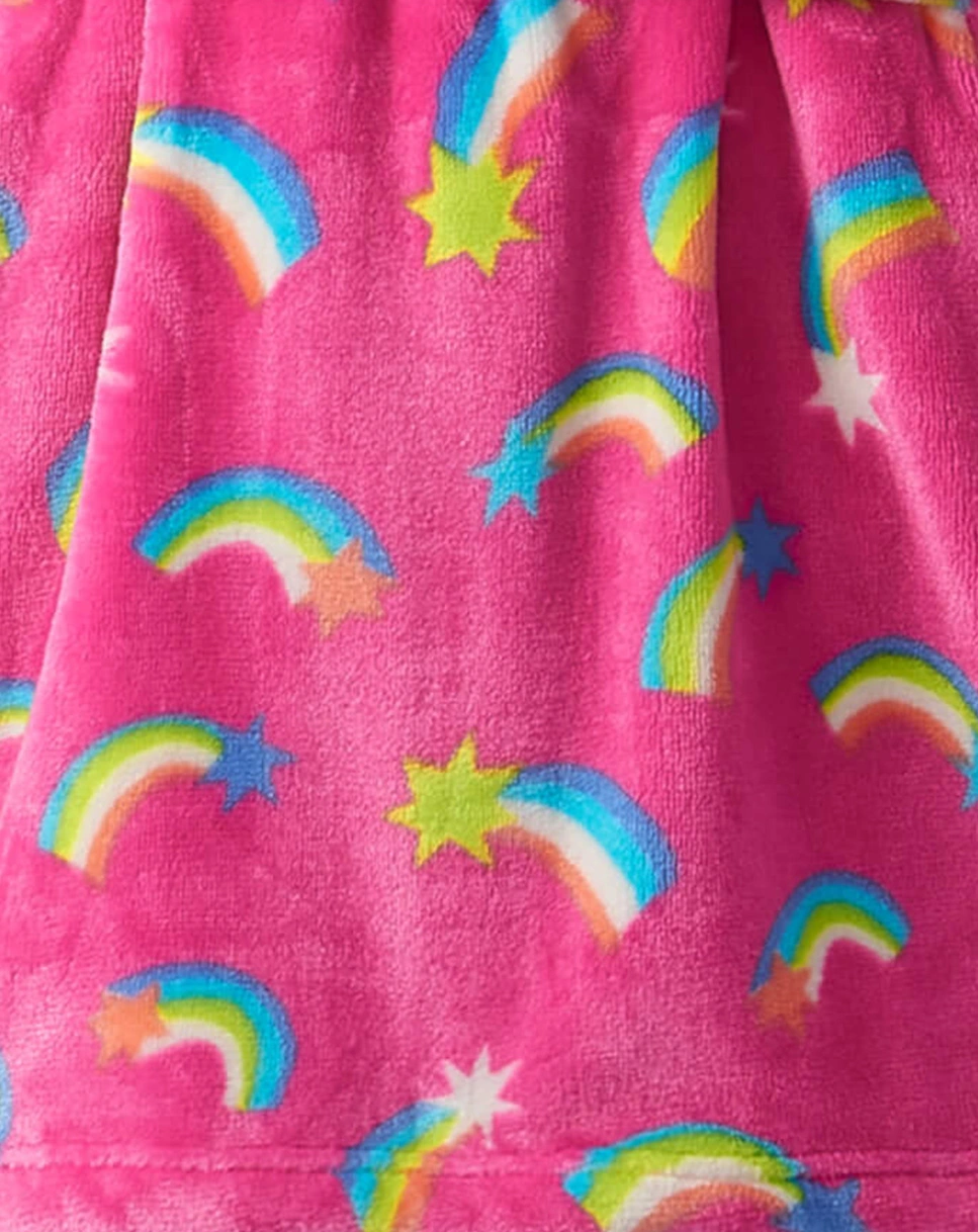Bademantel SHOOTING STAR in pink