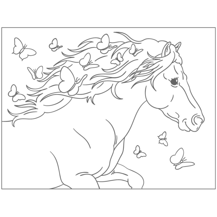 Coppenrath Pferdefreunde: Glitzersticker-Malbuch