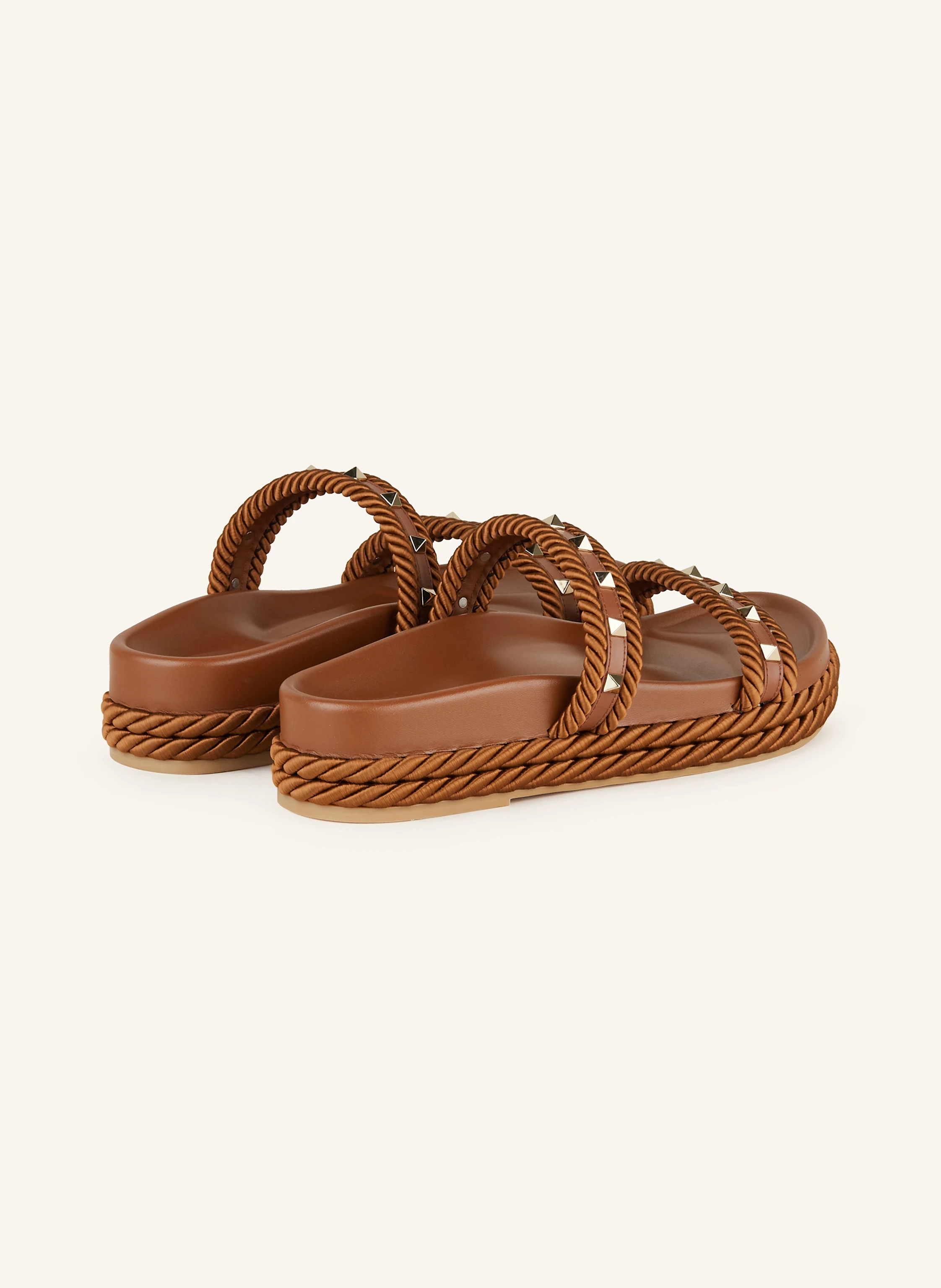 VALENTINO GARAVANI Plateau-Pantoletten ROCKSTUD
