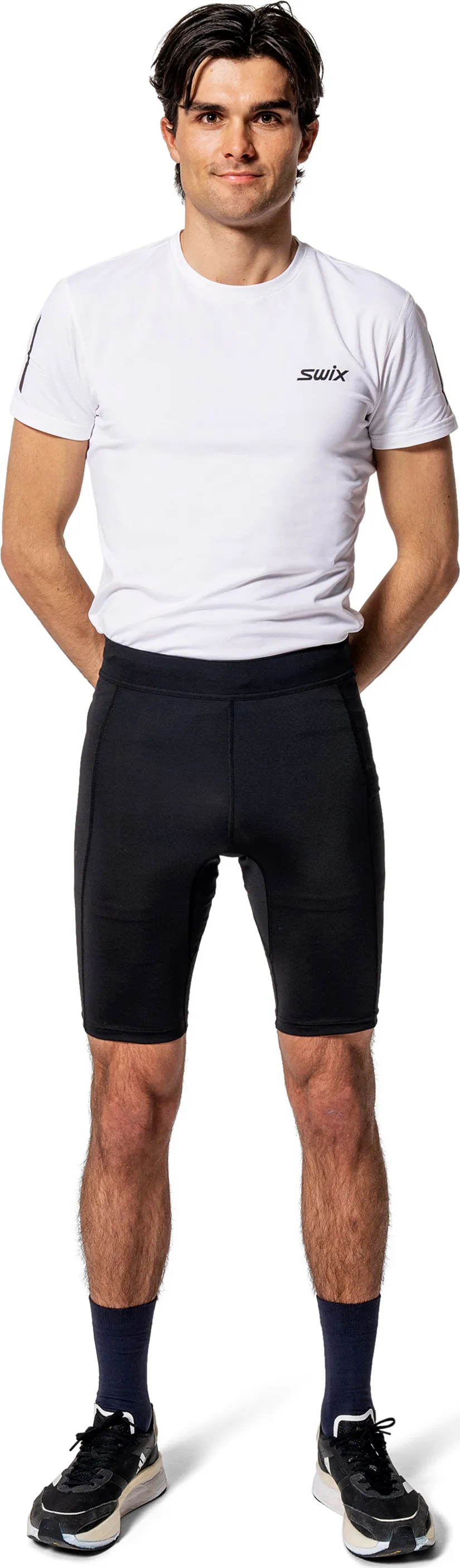 Swix Men's Pace Half Tights Black