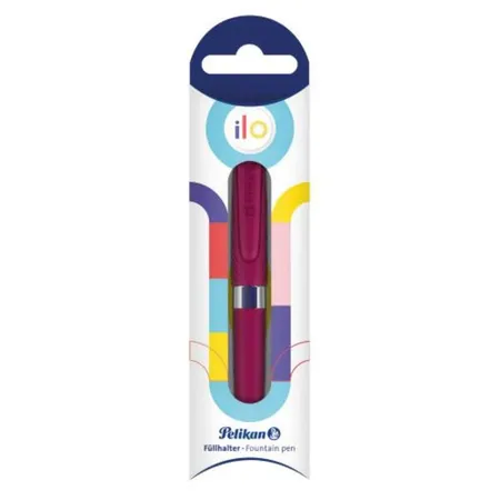 Pelikan Füller ilo, Feder F, 1 Stück, 4 Farben sortiert