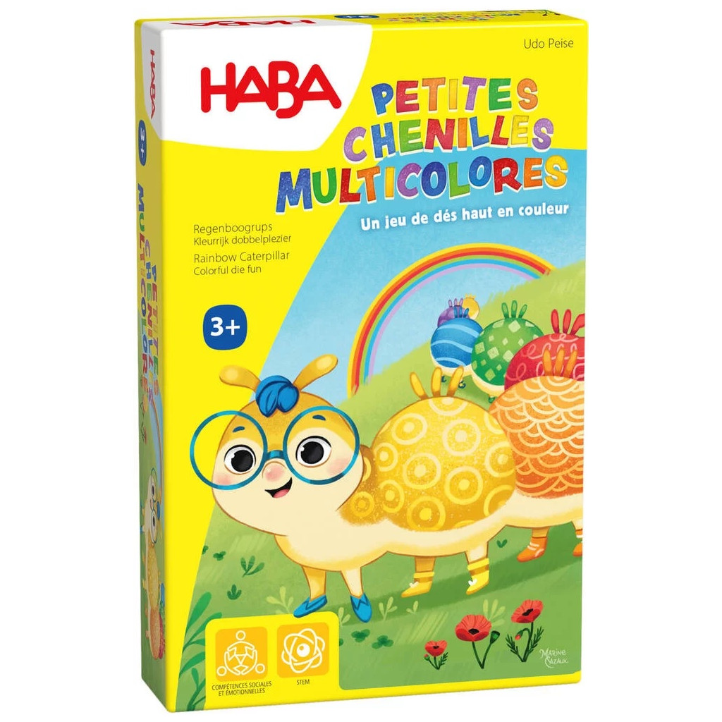 Petites Chenilles Multicolores