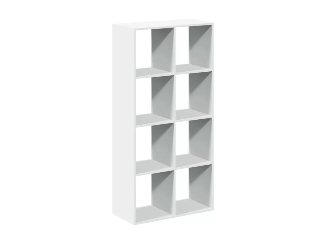 Étagère séparatrice de pièce blanc 69,5x29x137,5 cm