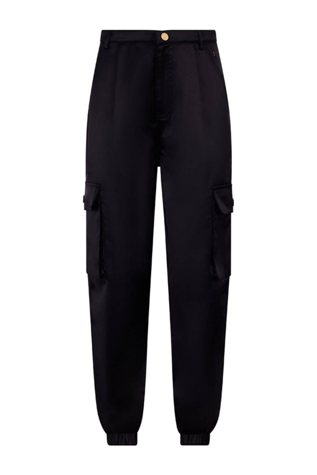 Retour Jeans loose cargo broek zwart