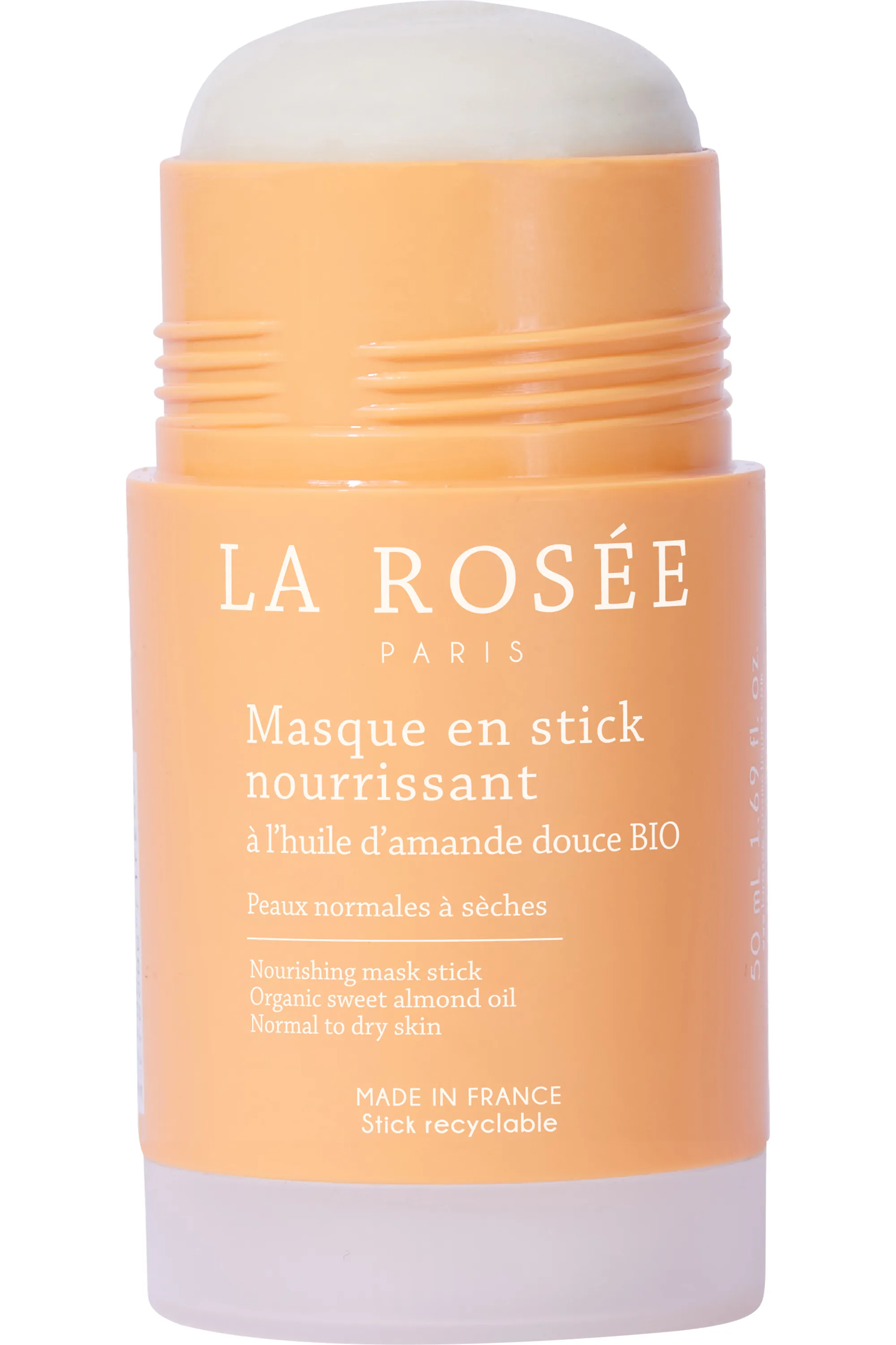 La Rosée Masque en stick nourrissant à l’amande bio-50 ml
