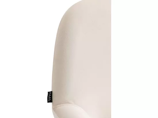 Tabouret de bar - Velours & Noir - Crème - Braga